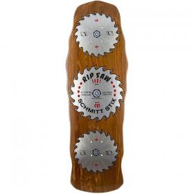 10x30 Schmitt Stix RipSaw Re-Issue Concave Deck - Brown Stain