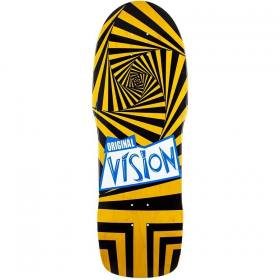 10x29.75 Vision Old School Gator Concave Re-Issue Deck - Yellow Stain