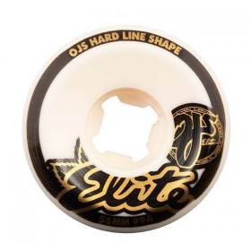 55mm 99a OJ Elite Hardline Wheels - White