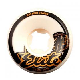 56mm 101a OJ Elite Mini Combo Wheels - White