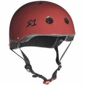 S1 Mini Lifer Helmet - Gloss Scarlet Red