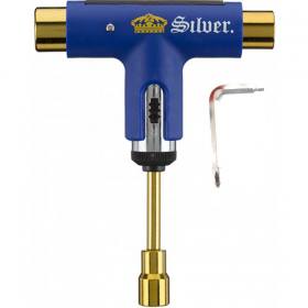 Silver Trucks Lager Premium Skate Tool - Blue/Yellow