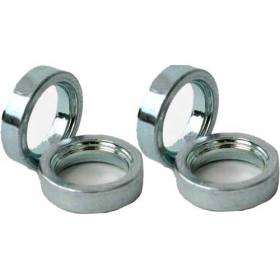 Sk8 Kings Steel Axle Spacers - Silver 1/8" (Set Of 4)