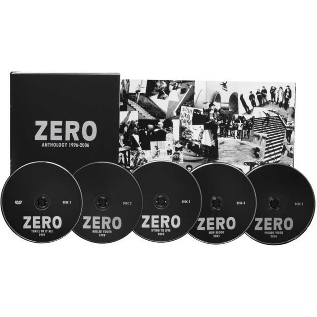 ZERO ANTHOLOGY　1996-2006 Amazon.com: 【スケートボード DVD】 Zero Anthology DVD Box